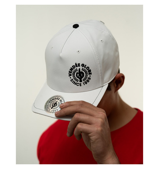 Casquette Trophée Blanc 100% Polyester recyclé | Vendée Globe