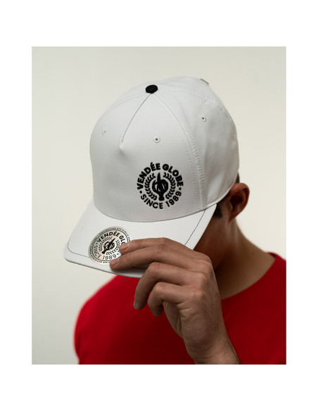 Casquette Trophée Blanc 100% Polyester recyclé | Vendée Globe