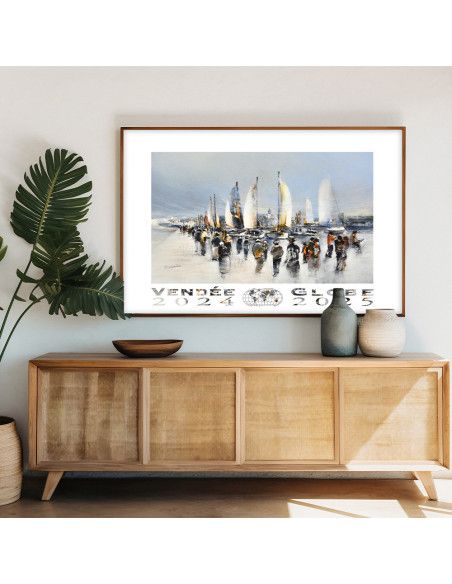 Poster Officiel 2024 Paysage "Village" - 50 x 70 cm