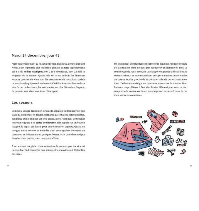 Livre Officiel Journal de bord d’un Vendée Globe