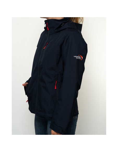 Veste Respirante Crew Hooded int polaire Marine F | Helly Hansen