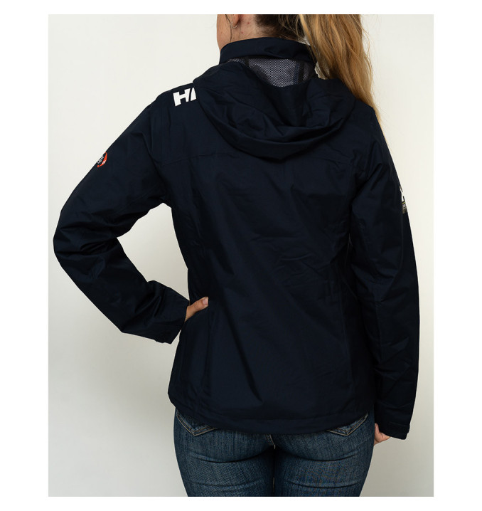 Veste Respirante Crew Hooded int polaire Marine F | Helly Hansen