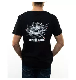 T-Shirt Scow Noir | Vendée Globe 2