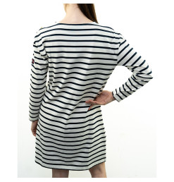 Robe Benjamine Vendée Globe - Écru / Marine 2