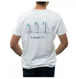 T-Shirt Évolution Blanc | Vendée Globe 2