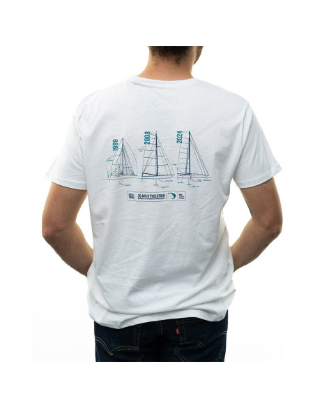 T-Shirt Évolution Blanc | Vendée Globe