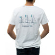 T-Shirt Évolution Blanc | Vendée Globe