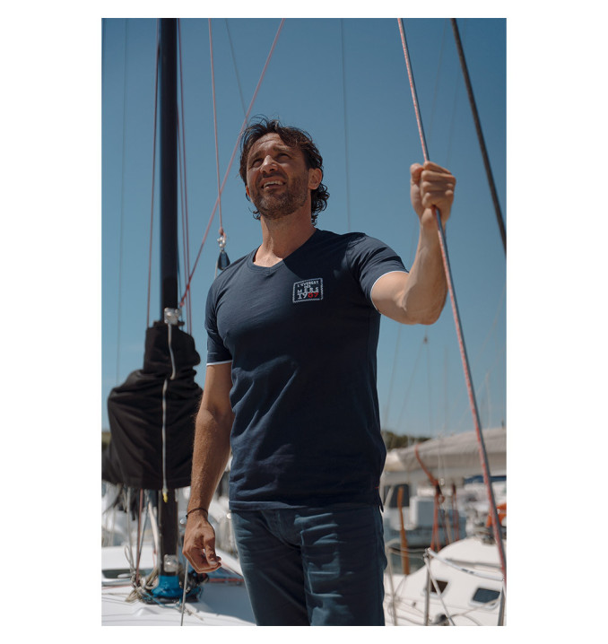 T-Shirt Girouette Marine | Vendée Globe
