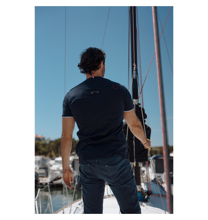 T-Shirt Girouette Marine | Vendée Globe