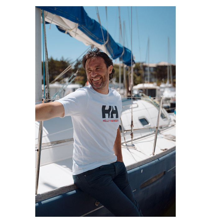 T-Shirt Men's HH® Logo Blanc | Collection Helly Hansen