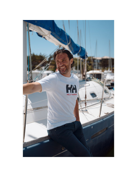 T-Shirt Men's HH® Logo Blanc | Collection Helly Hansen