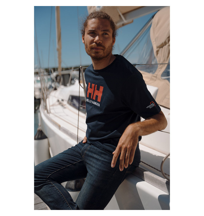 T-Shirt Men's HH® Logo Marine | Collection Helly Hansen