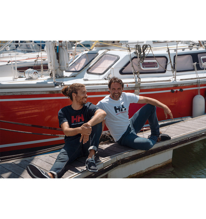 T-Shirt Men's HH® Logo Marine | Collection Helly Hansen
