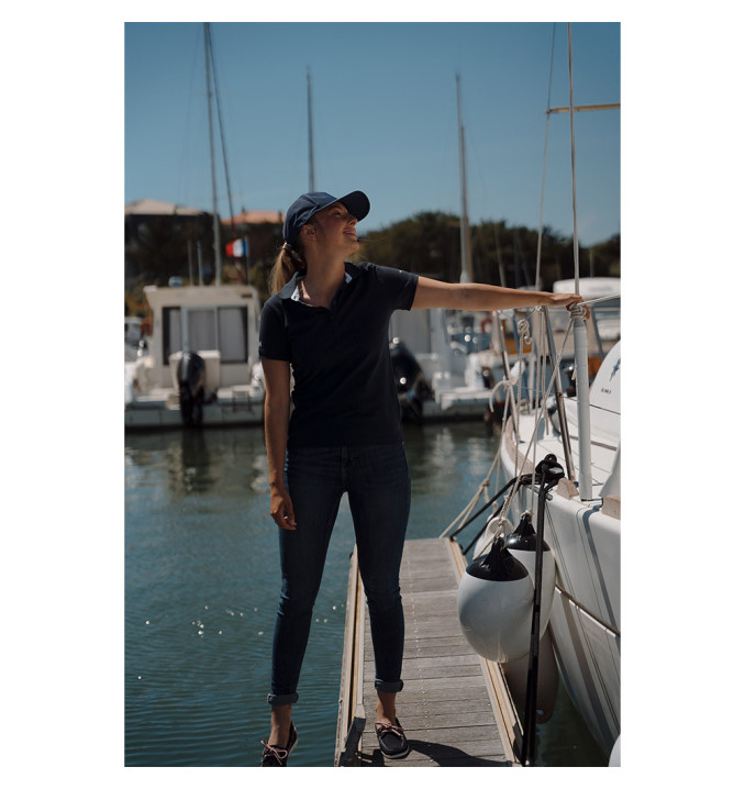 Polo Femme Crew Pique 2 Marine | Helly Hansen