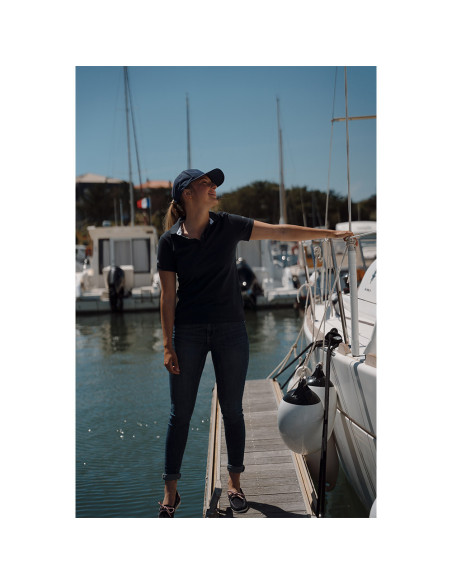 Polo Femme Crew Pique 2 Marine | Helly Hansen