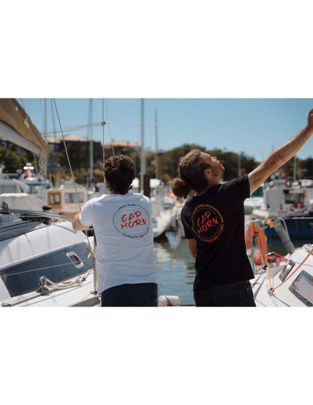 T-Shirt Cap Horn Noir | Vendée Globe