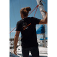 T-Shirt Trace Horn Noir | Vendée Globe