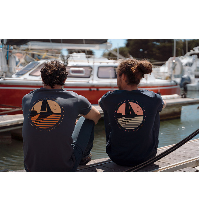 T-Shirt Chenal Gris Foncé | Vendée Globe