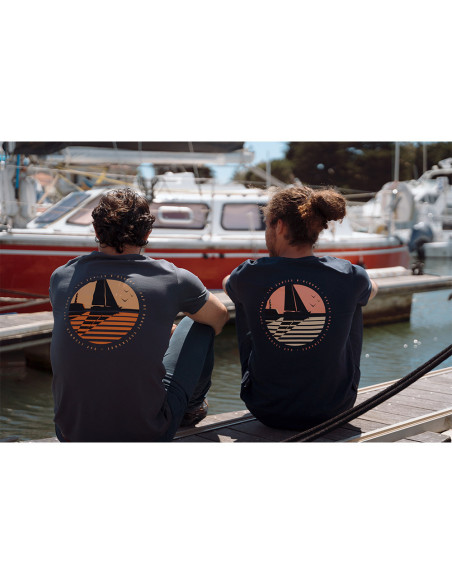 T-Shirt Chenal Gris Foncé | Vendée Globe