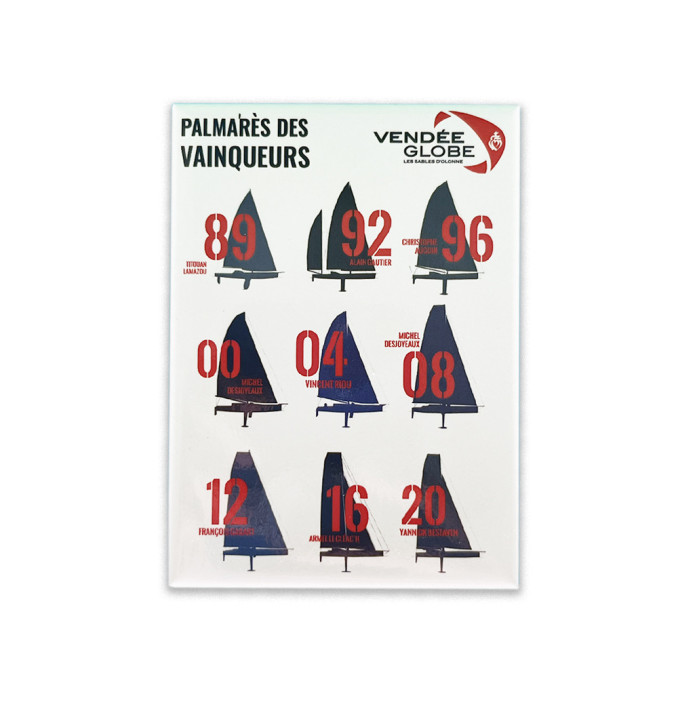 Magnet Palmares / Winners | Vendée Globe