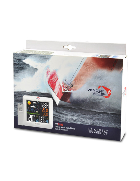 Station Météo Radio Pilotée Écran Couleur VG8520 | Vendée Globe