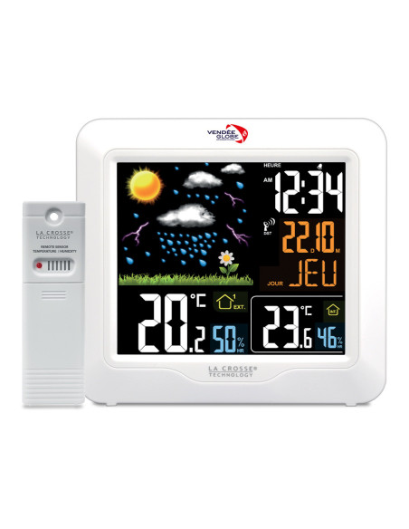 Station Météo Radio Pilotée Écran Couleur VG8520 | Vendée Globe