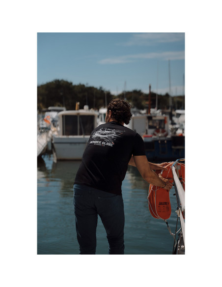 T-Shirt Scow Noir | Vendée Globe