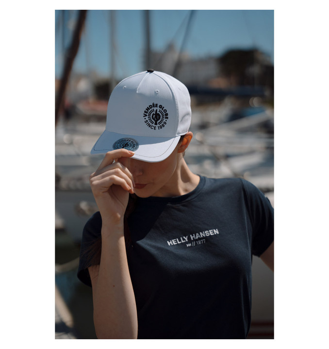 Casquette Trophée Blanc 100% Polyester recyclé | Vendée Globe