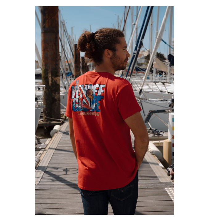 T-Shirt Aventure Rouge | Vendée Globe