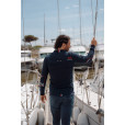Polo Manches Longues Carène Marine | Vendée Globe