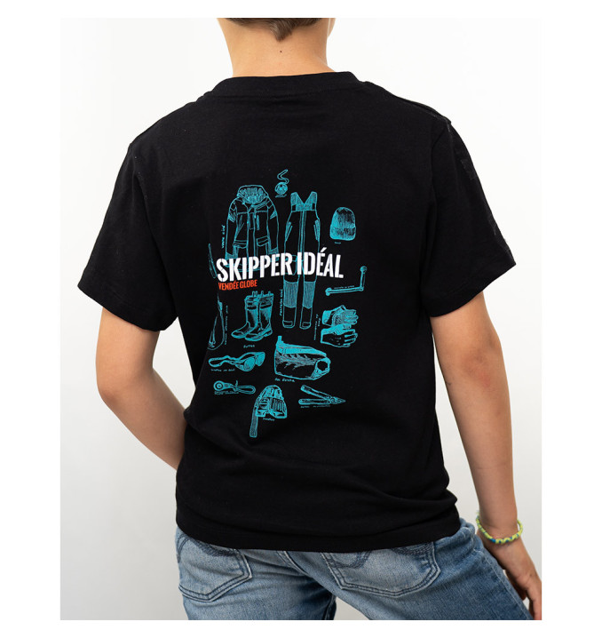 T-Shirt Skipper Idéal Noir | Vendée Globe
