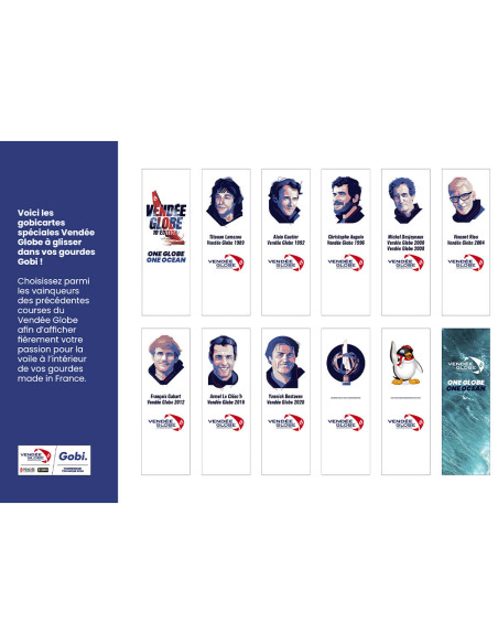 Gourde Gobi Craie / Gris | Vendée Globe