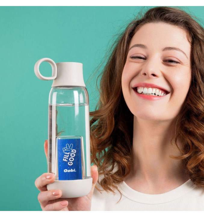 Gourde Gobi Craie / Gris | Vendée Globe