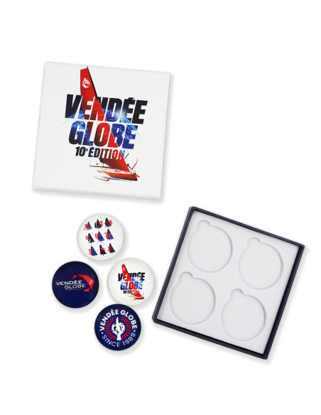 Coffret 4 Magnets Affiche Officielle | Vendée Globe