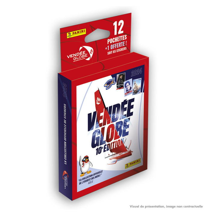 Blister 12 pochettes Panini + 1 Offerte | Vendée Globe