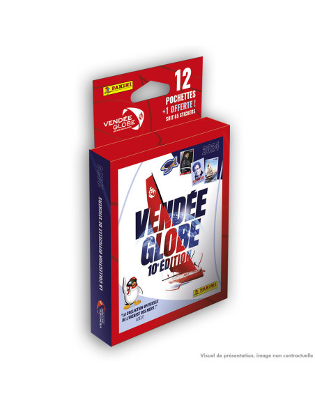 Blister 12 pochettes Panini + 1 Offerte | Vendée Globe