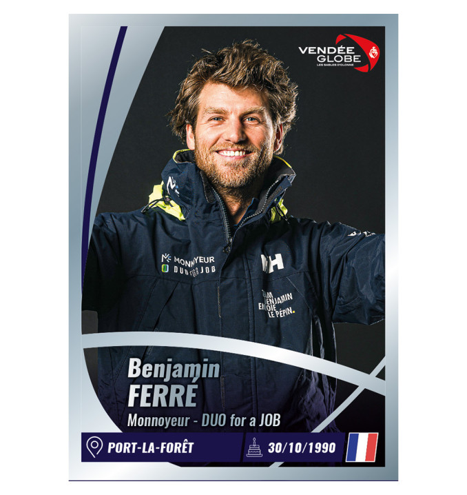Blister 12 pochettes Panini + 1 Offerte | Vendée Globe