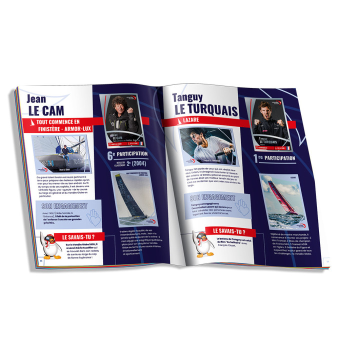 Blister 12 pochettes Panini + 1 Offerte | Vendée Globe