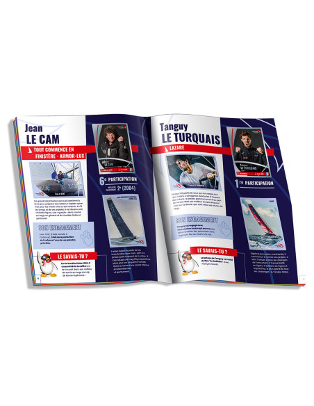 Boite 36 pochettes Panini | Vendée globe