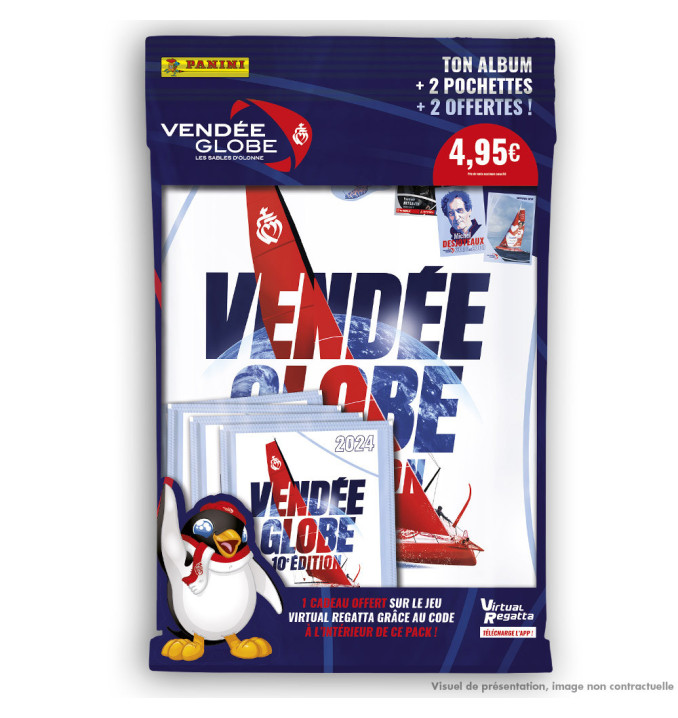 Album "Starter Pack" Panini + Poster Gratuit | Vendée Globe