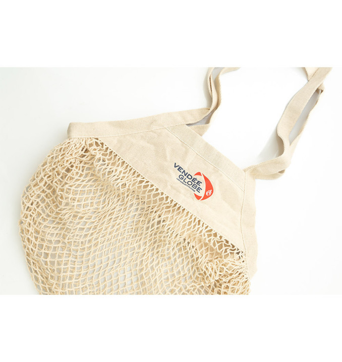 Sac filet coton bio Beige | Vendée Globe