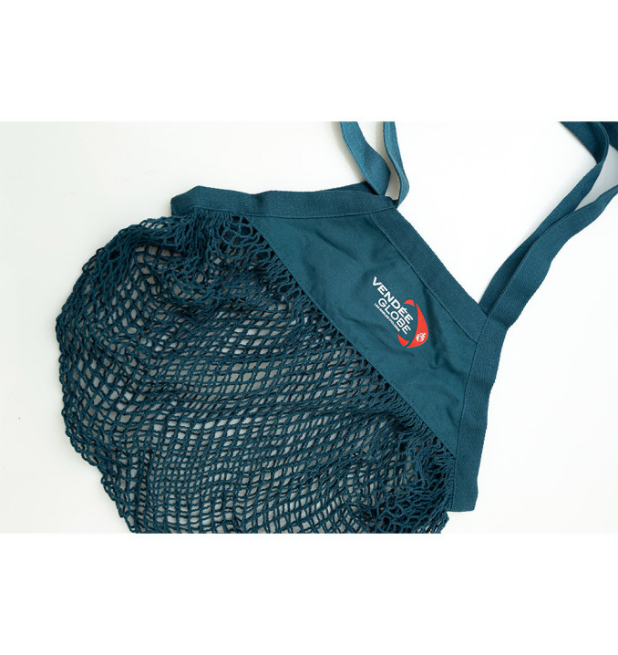 Sac filet coton bio Bleu | Vendée Globe