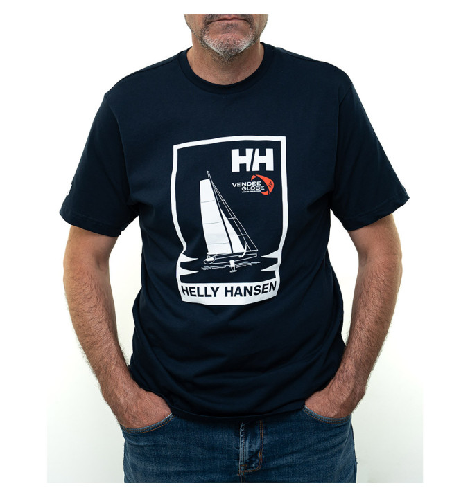 T-Shirt Homme Crew Boat Marine | Édition Collector Helly Hansen