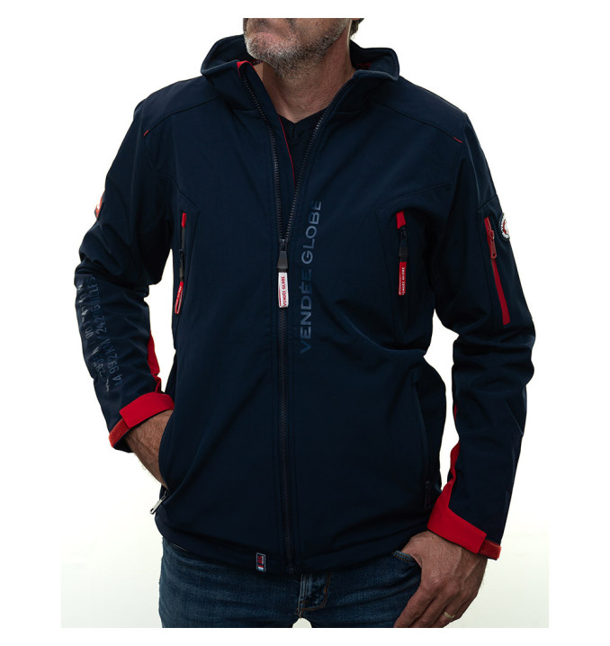 Veste Softshell Grand Sud Marine | Vendée Globe