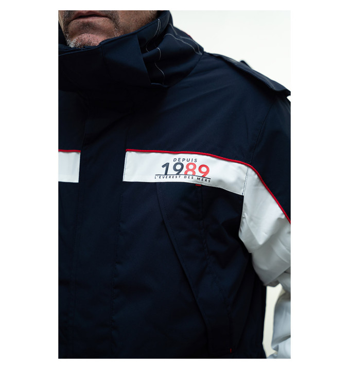 Veste Tanchet Marine / Blanc | Vendée Globe