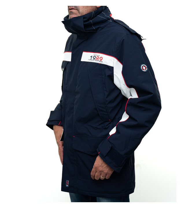 Veste Tanchet Marine / Blanc | Vendée Globe