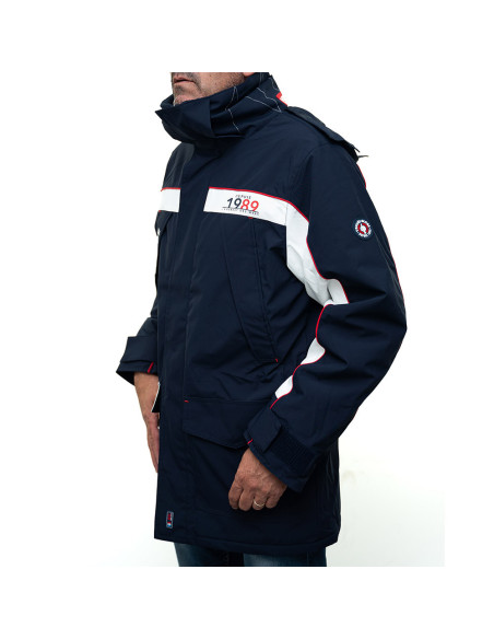 Veste Tanchet Marine / Blanc | Vendée Globe