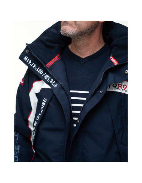 Veste Tanchet Marine / Blanc | Vendée Globe