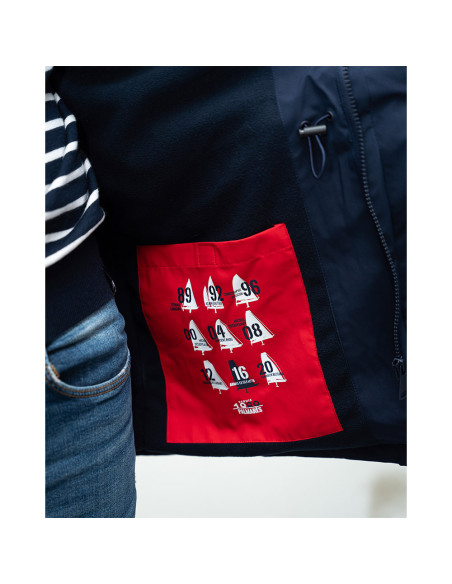 Veste Tanchet Marine / Blanc | Vendée Globe