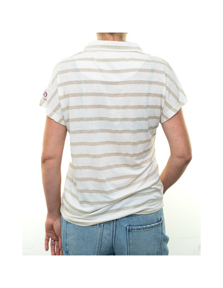 T-Shirt Hainoa Blanc - Bronze | Vendée Globe